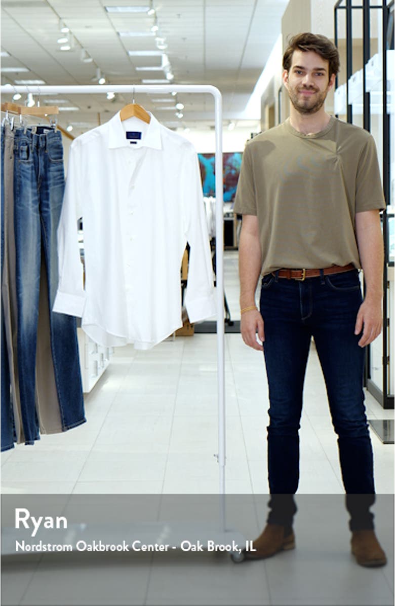 Regular Fit Superfine Twill Dress Shirt, sales video thumbnail