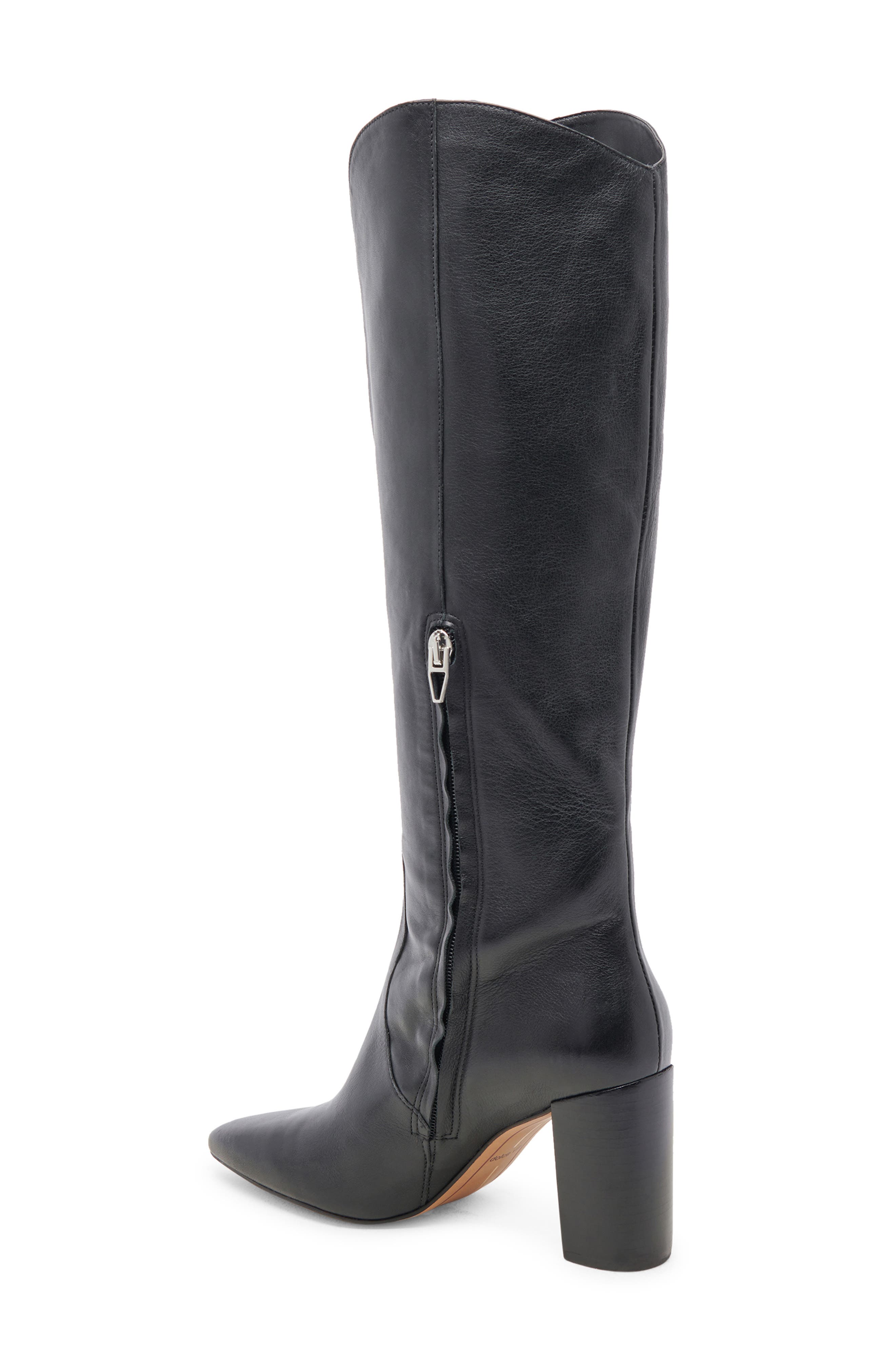 Dolce Vita Nedi Pointed Toe Knee High Boot, Alternate, color, 