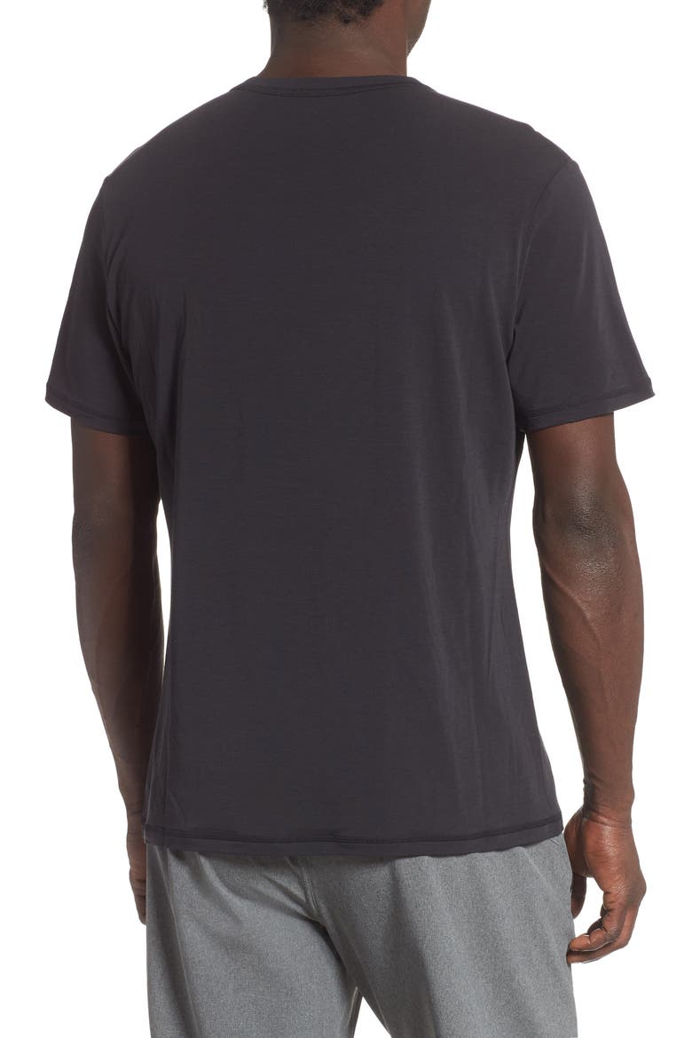 Zellness Performance T-Shirt, Alternate, color, BLACK