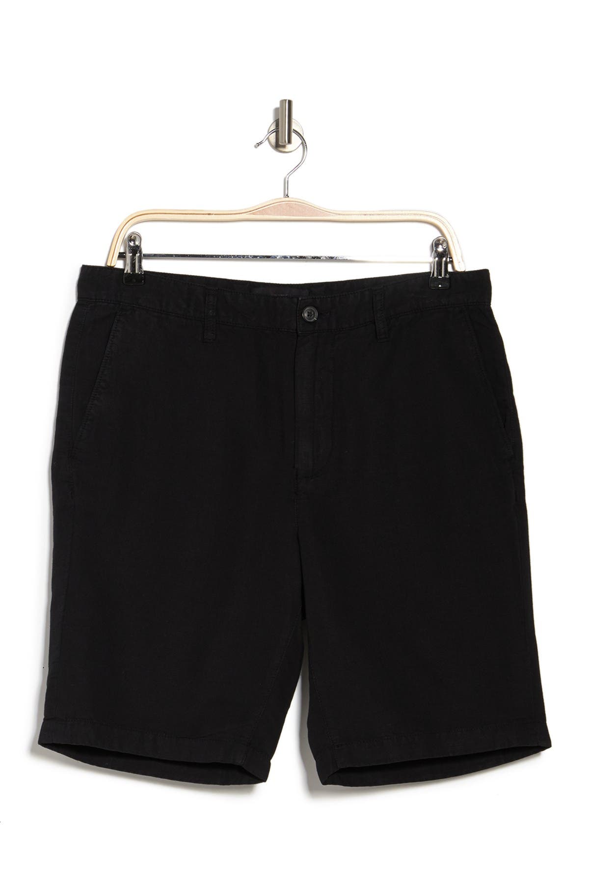 John Varvatos Star USA Robbie Linen Blend Shorts (Men) | Nordstromrack