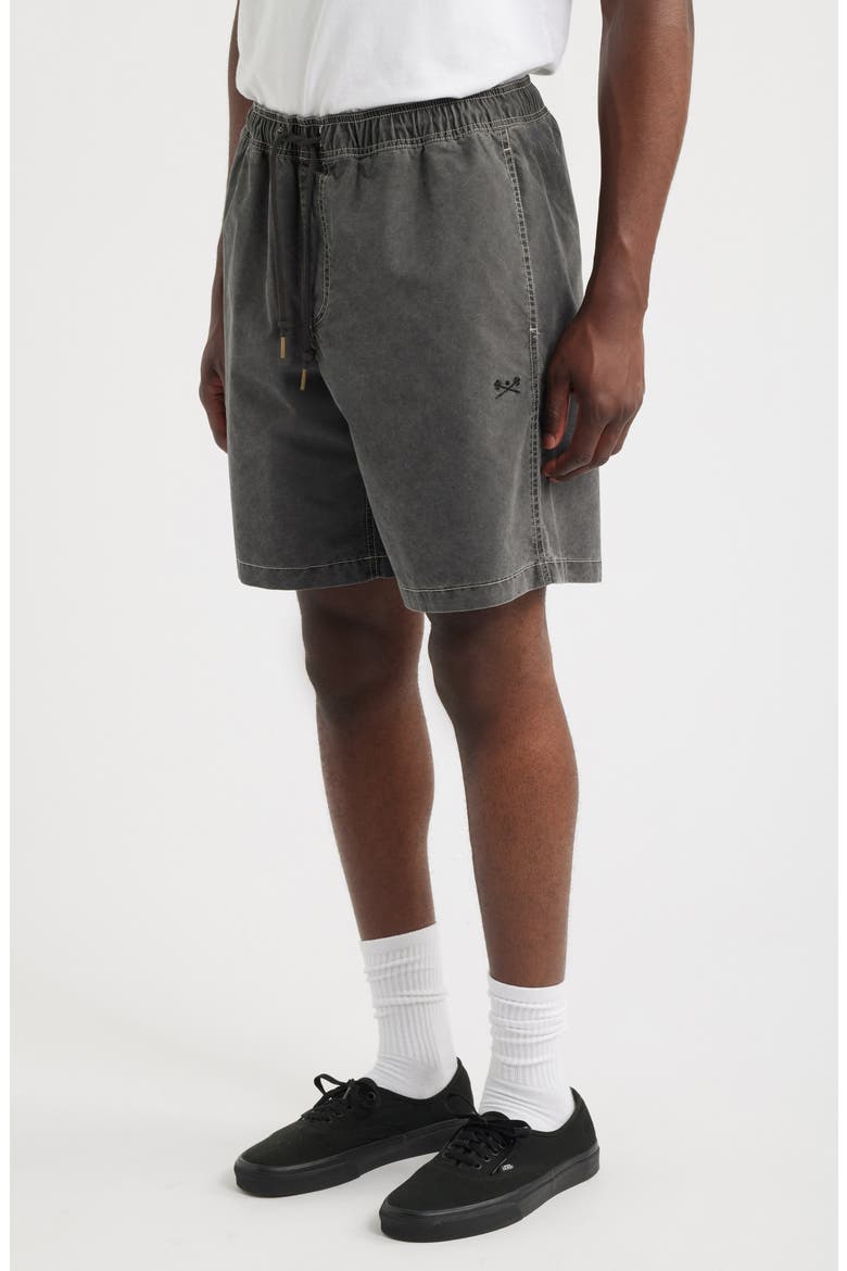 Jessup Drawstring Shorts, Alternate, color, BLACK