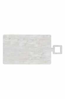 Square Handle Mango Wood Serving Board
