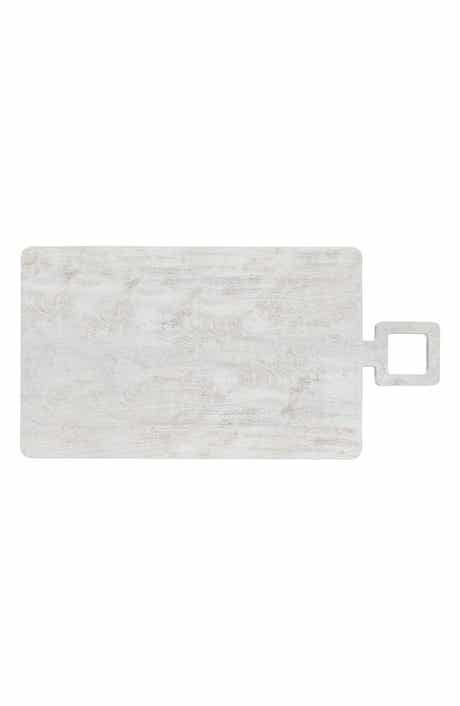 Square Handle Mango Wood Serving Board