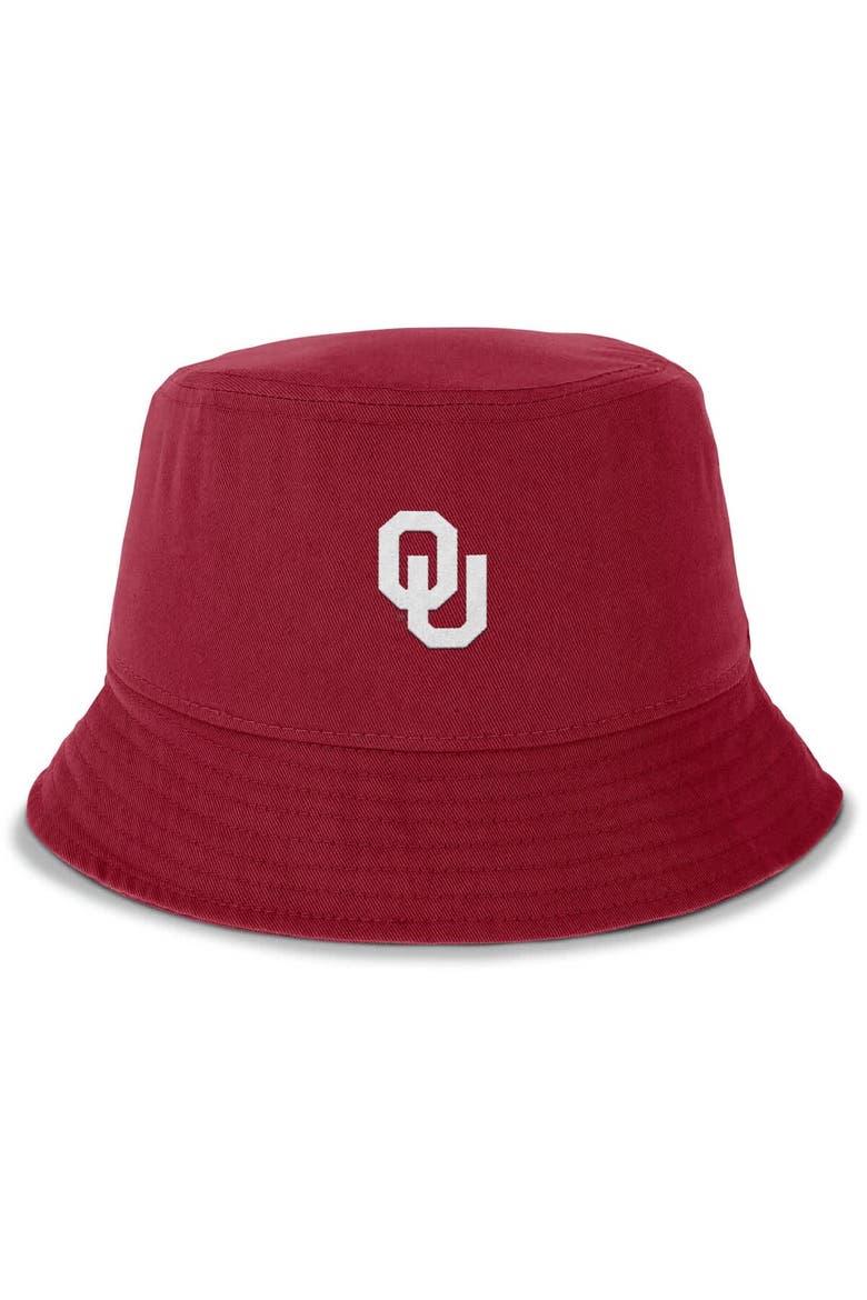 Men's Jordan Brand Crimson Oklahoma Sooners Apex Primetime Bucket Hat, Alternate, color, Crimson
