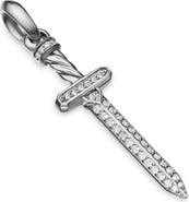 David Yurman Pavé Diamond Sword Amulet