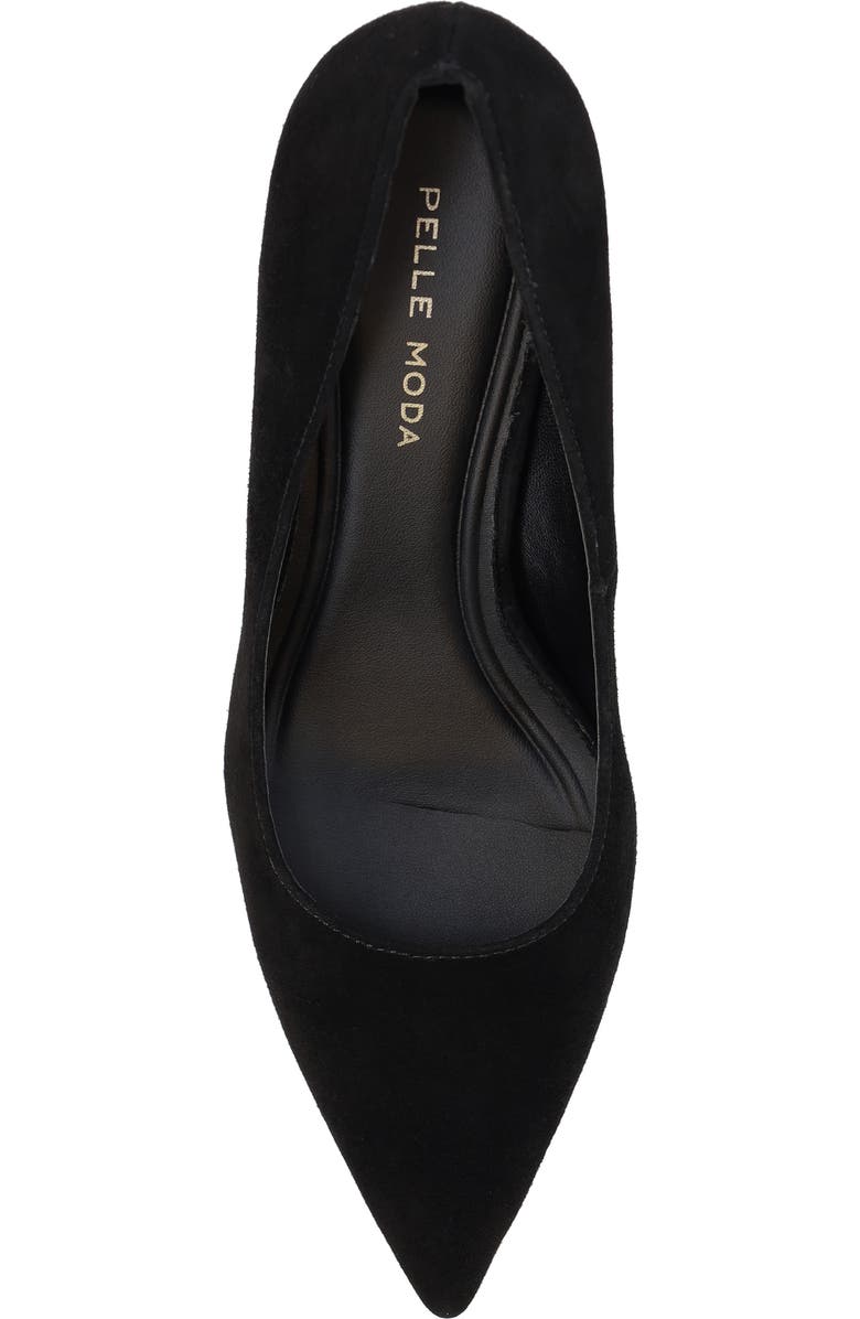 Pelle Moda Lailoni Pointed Toe Pump, Alternate, color, Black
