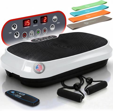 Waver Mini Vibration Plate Exercise Machine for Muscle Toning & Recovery