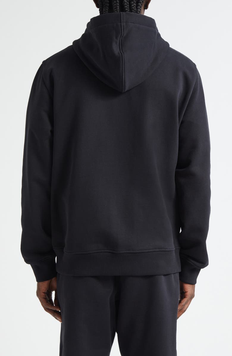 Givenchy Regular Fit Zip Hoodie, Alternate, color, Black