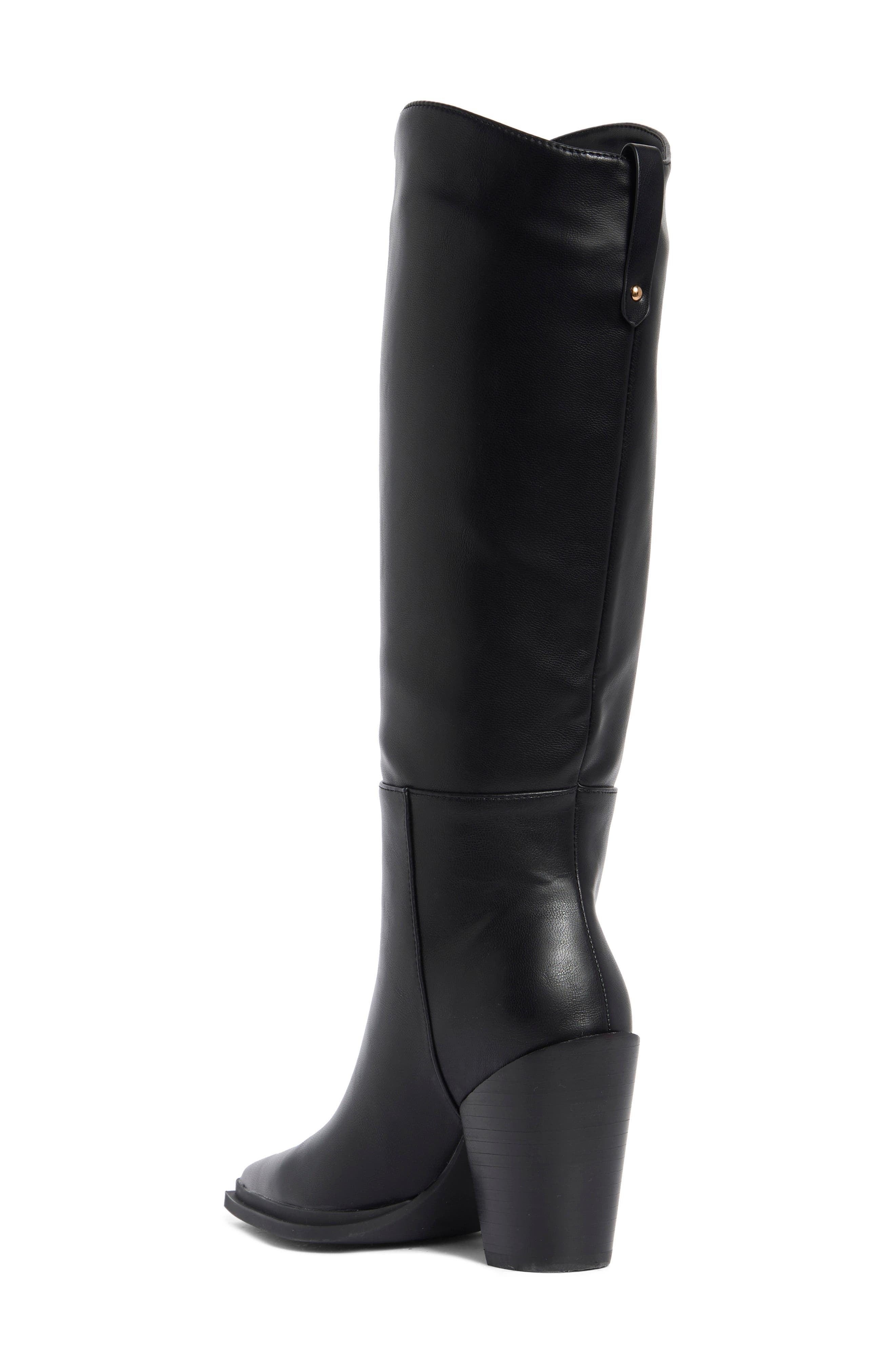 Taleah Knee High Boot, Alternate, color, BLACK