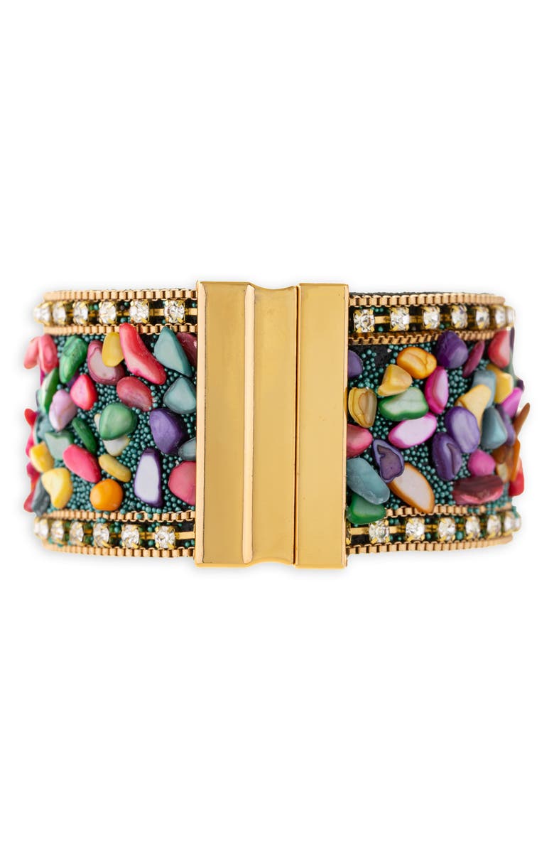 SAACHI Stone Beaded Bracelet, Alternate, color, 