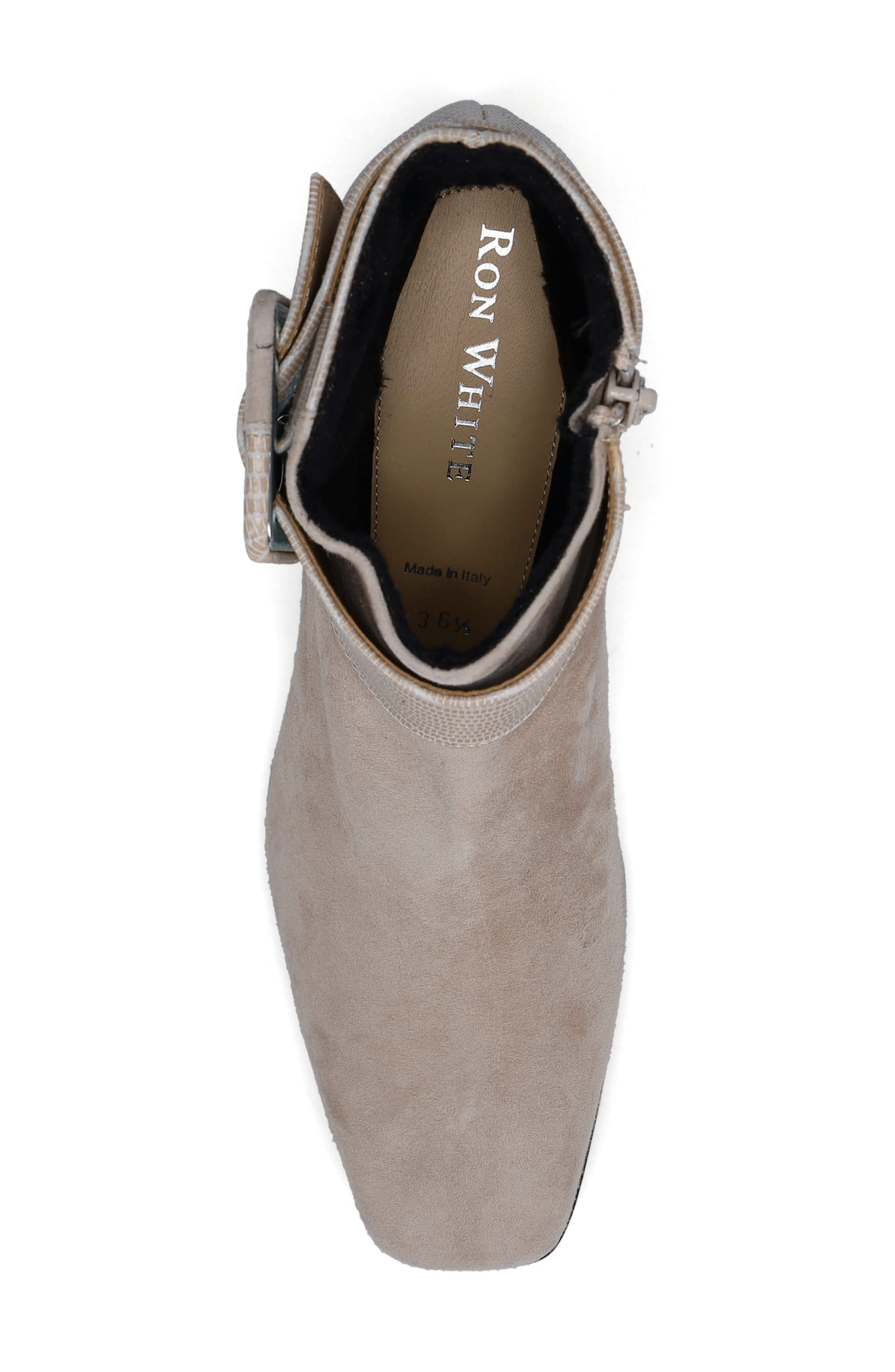 Lana Weatherproof Buckle Bootie, Alternate, color, LAMB