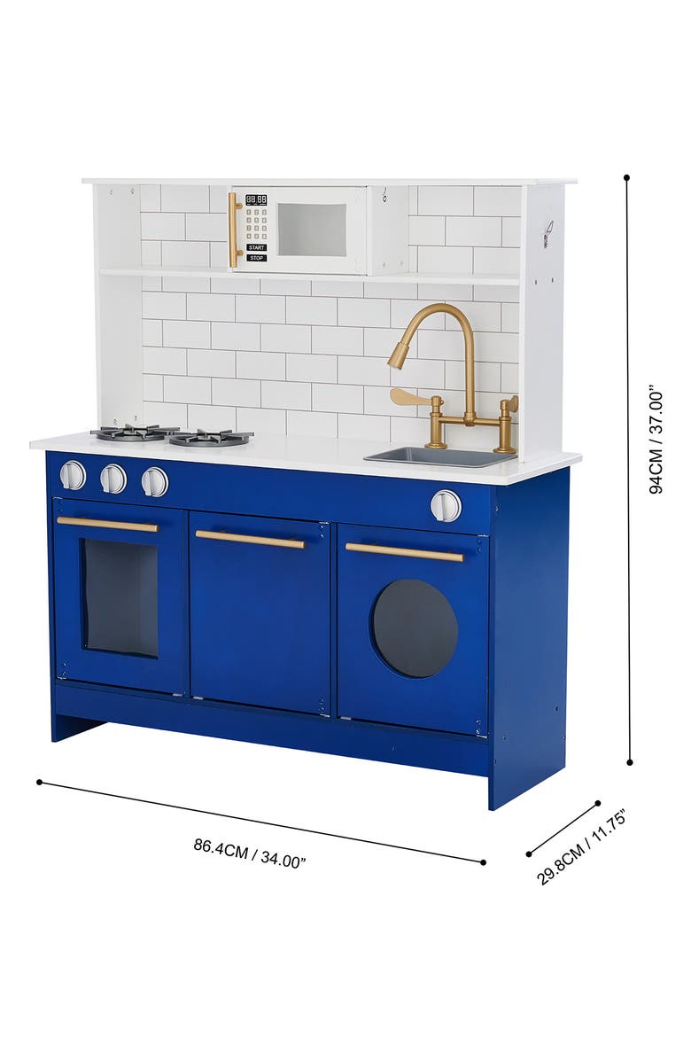 Teamson Kids Little Chef Modern Kitchen Playset, Alternate, color, Assorted