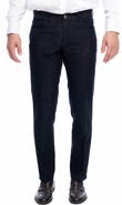 VELLAPAIS Stretch Cotton-Blend Long Casual Pants