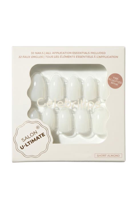 Salon Ultimate Short Almond Press-On Nails