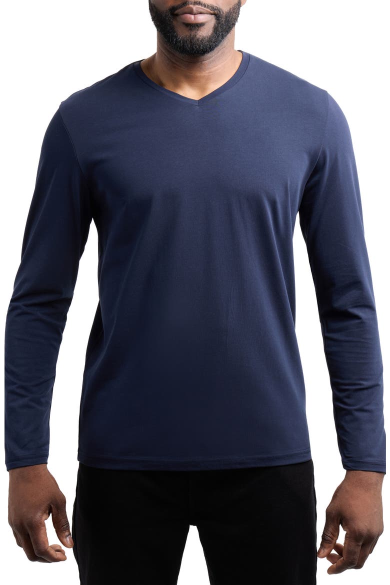 V-Neck Long Sleeve T-Shirt video