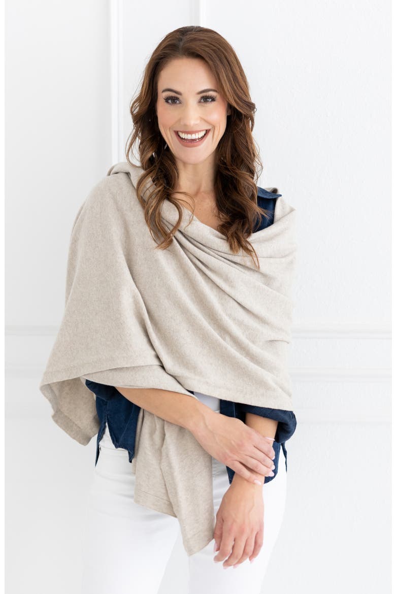 The Dreamsoft Travel Scarf, Alternate, color, BIRCH
