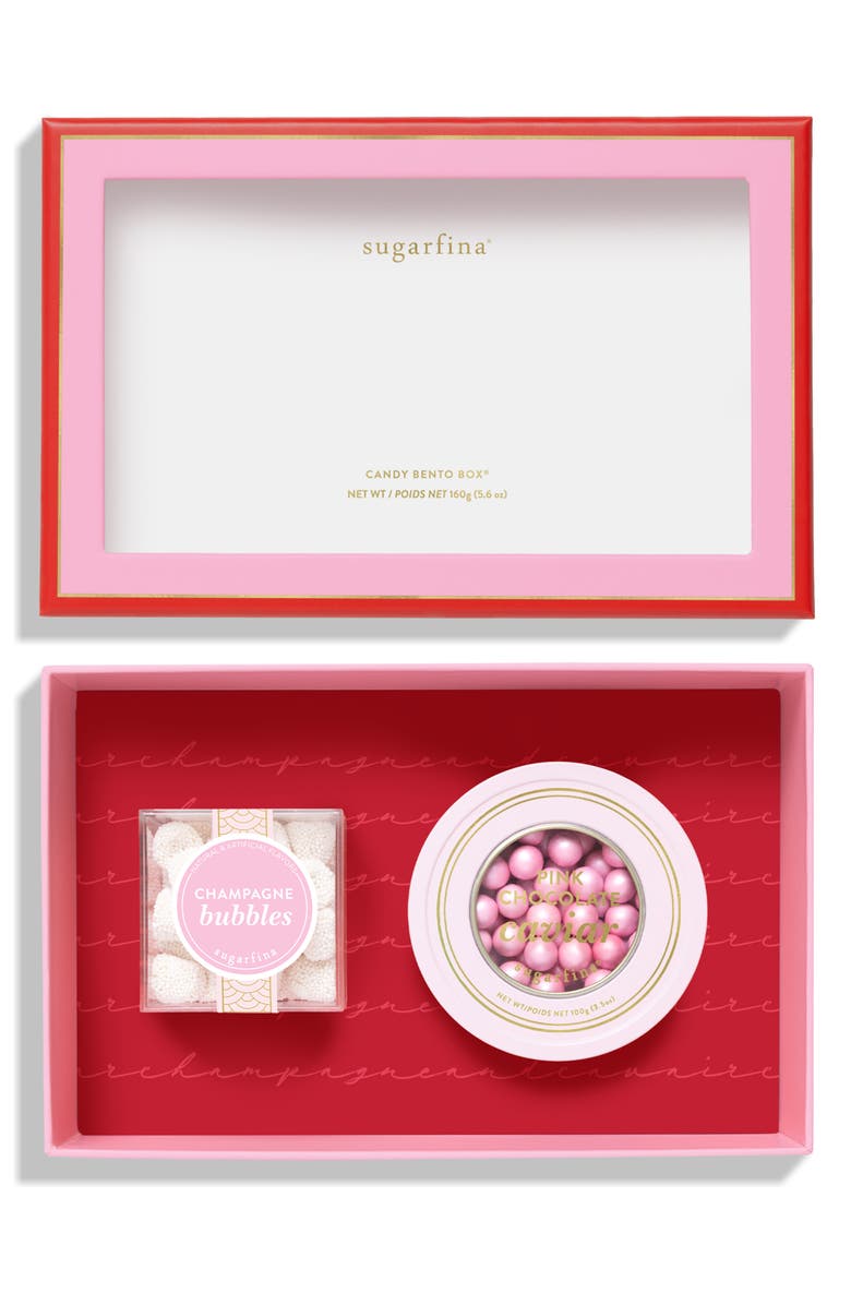 sugarfina Valentine's Day 2-Piece Bento Box, Alternate, color, 