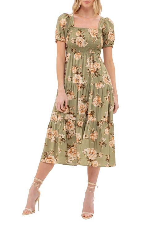 Floral Midi Dress