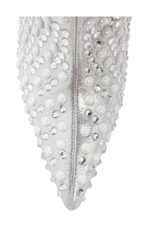 Azalea Wang Lynlee Knee High Boot In Silver