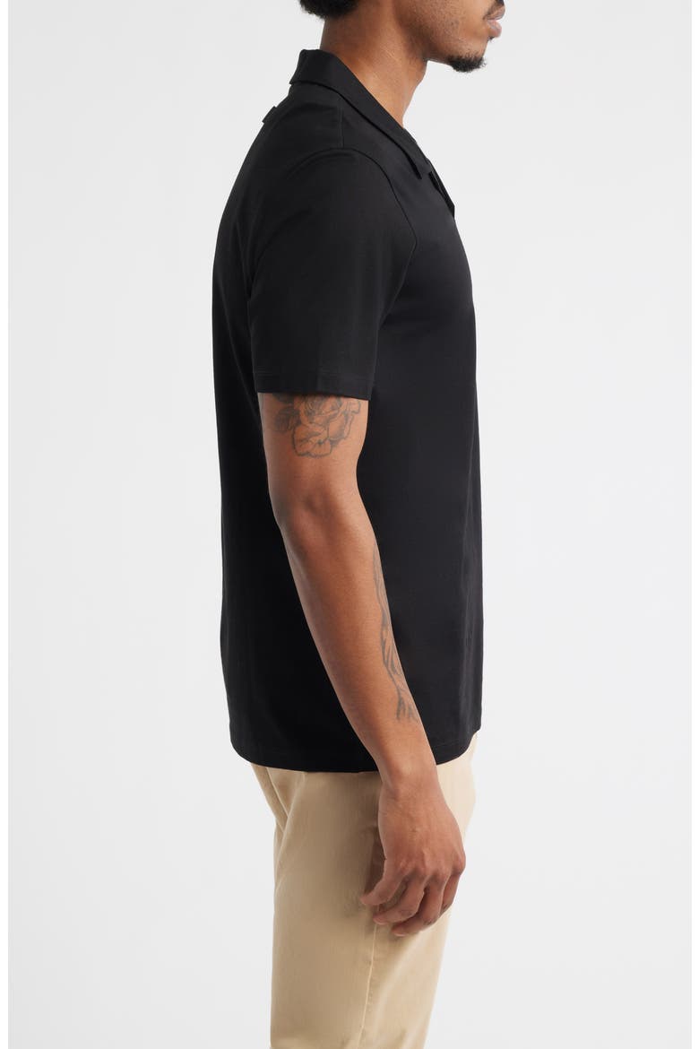 Dimers Polo, Alternate, color, BLACK