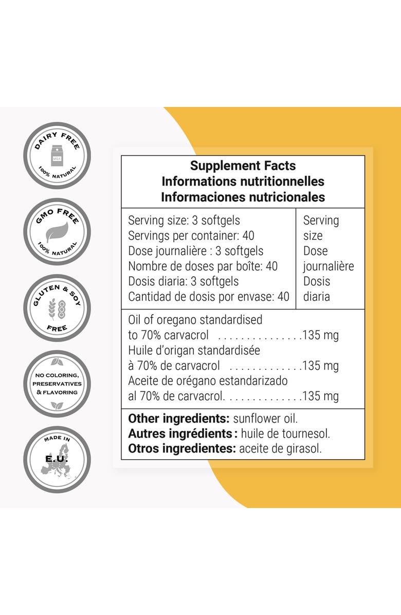 SuperSmart Oil Of Oregano, Alternate, color, NO COLOR