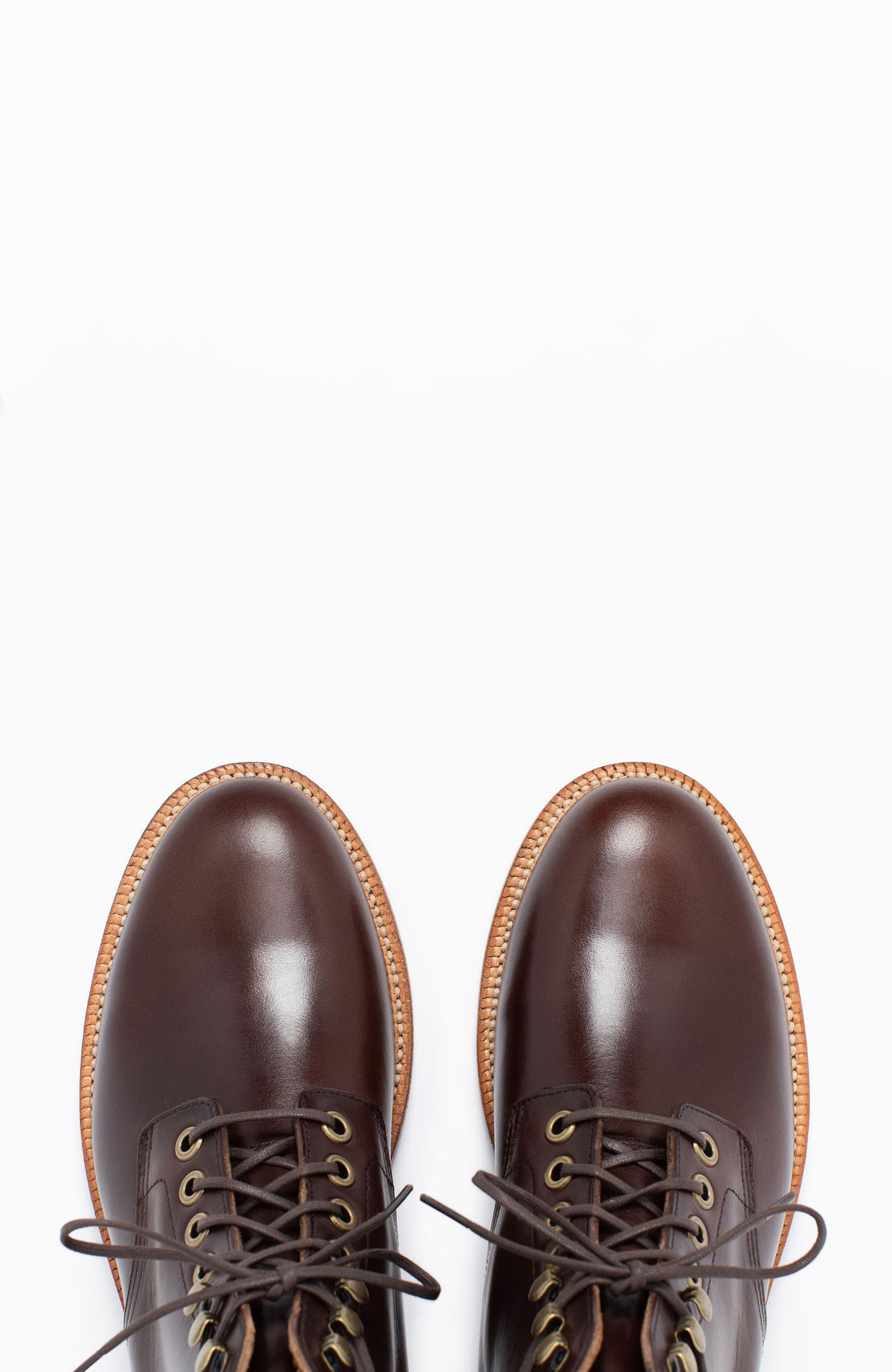 Nora Boot, Alternate, color, Crimson Chromexcel