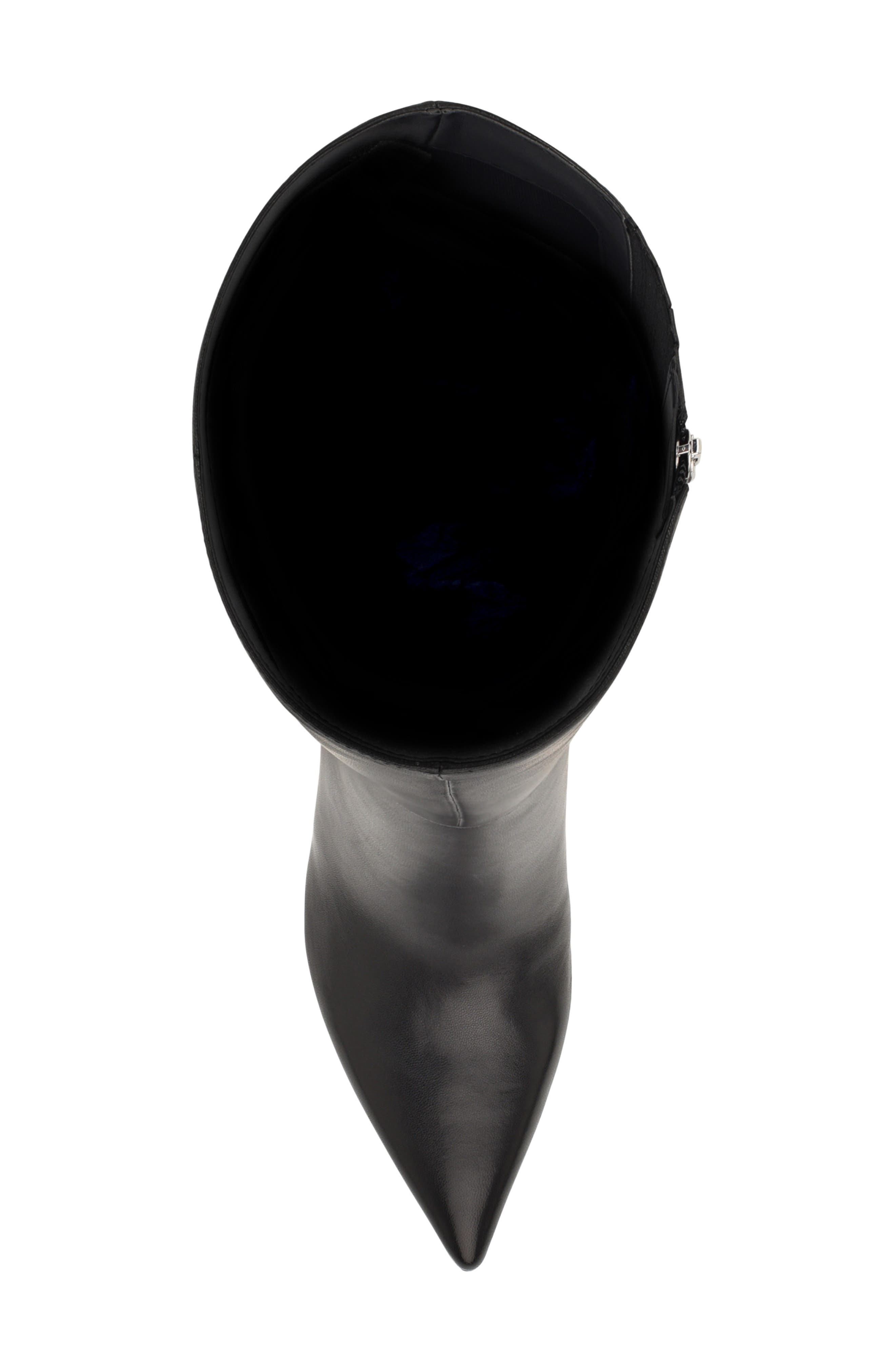 Nine West Cook Pointed Toe Knee High Boot, Alternate, color, Black