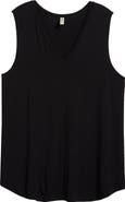 24seven Comfort Apparel V-Neck Jersey Tank