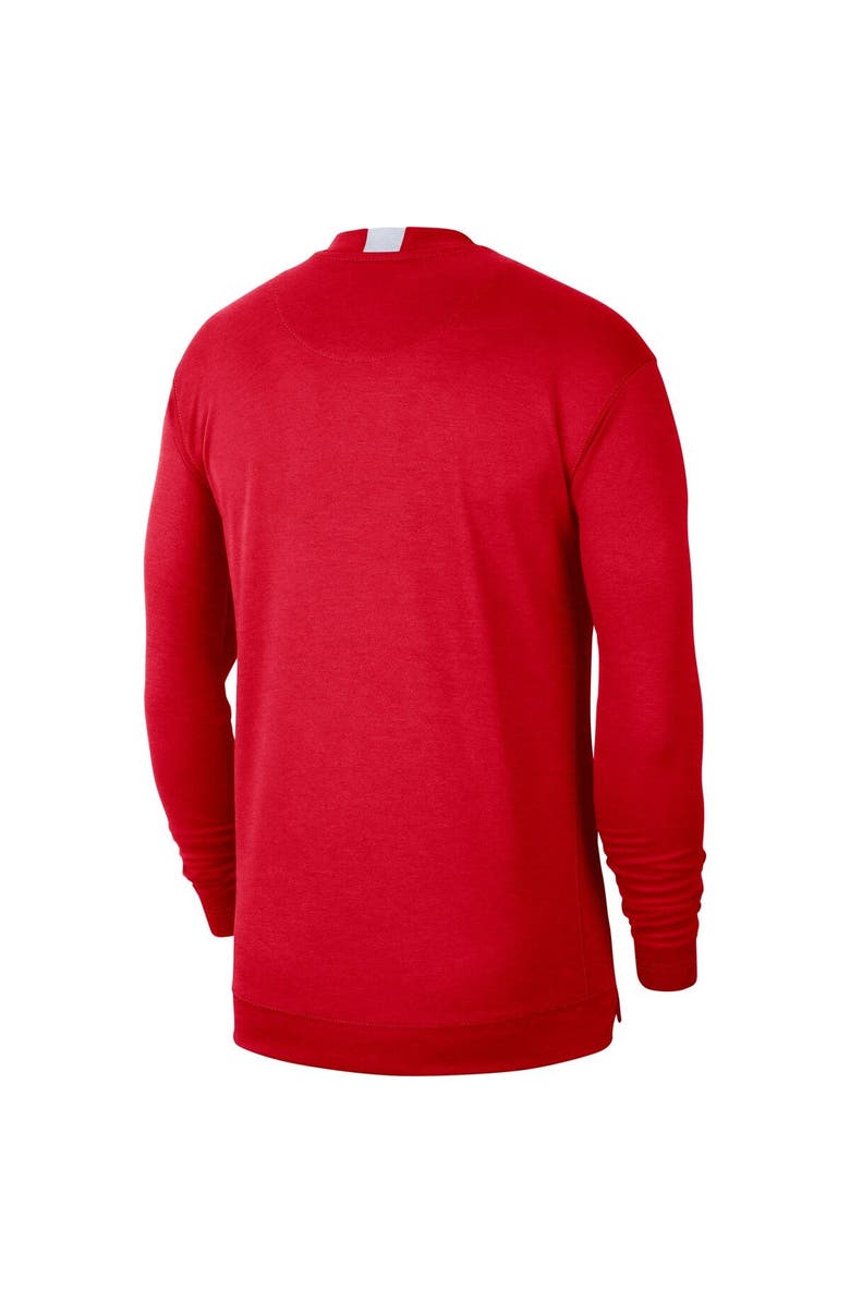 Nike Men's Nike Scarlet Ohio State Buckeyes 2021/22 Basketball Team Spotlight Performance Long Sleeve T-Shirt, Alternate, color, 