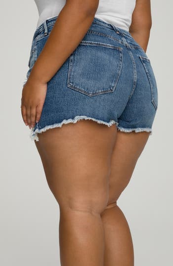 Bombshell Cutoff Denim Shorts
