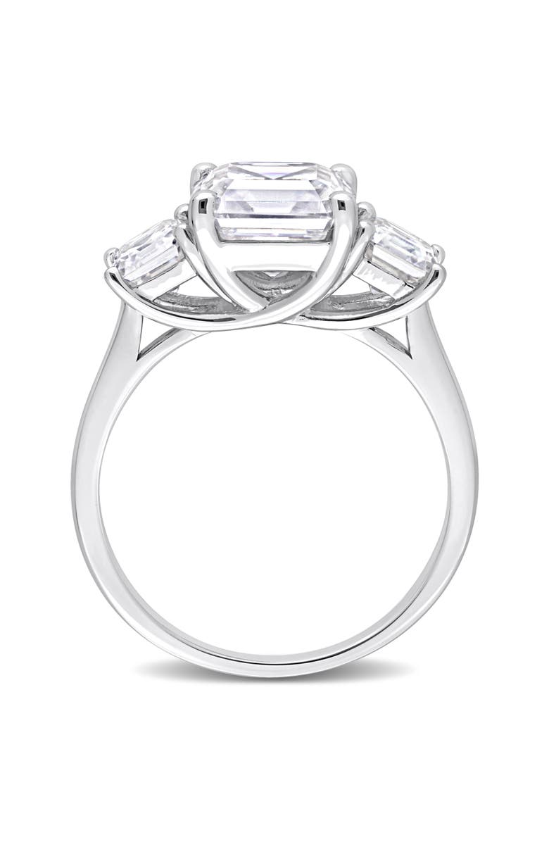 Julianna B. 3-1/2CT DEW Moissanite 3-Stone Ring, Alternate, color, Sterling Silver