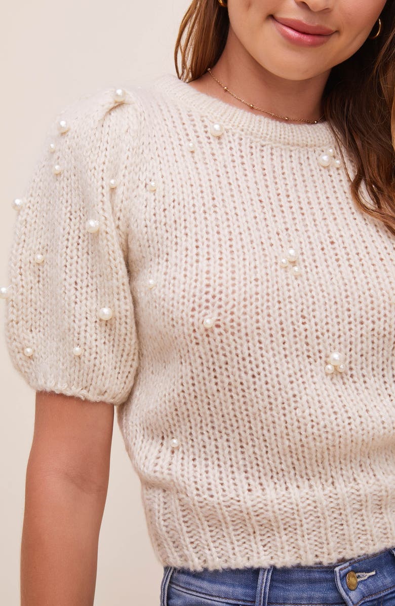 ASTR the Label Giana Bead Sweater, Alternate, color, 