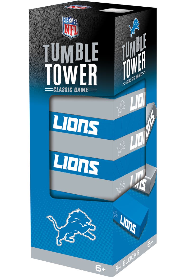 Detroit Lions Tumble Tower, Main, color, Multicolor