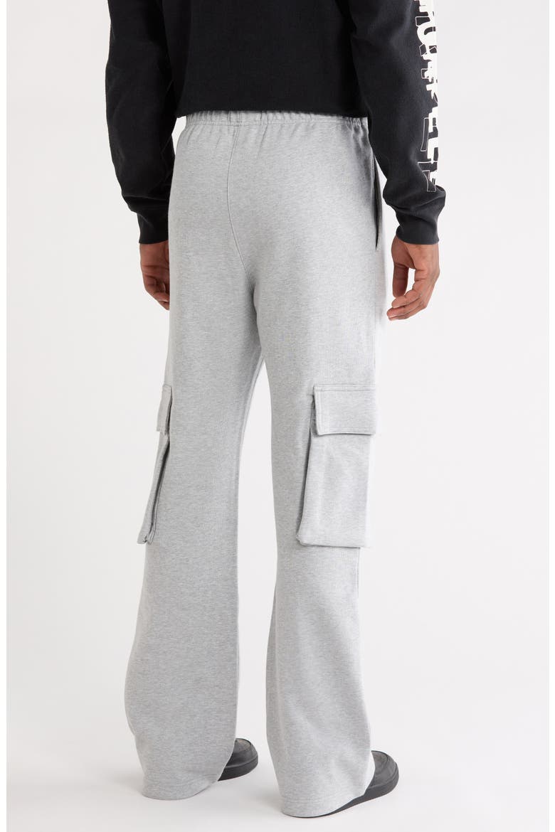 Logo Fleece Cargo Pants, Alternate, color, HEATHER