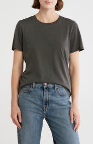 Melrose and Market Washed Cotton Crewneck T-Shirt