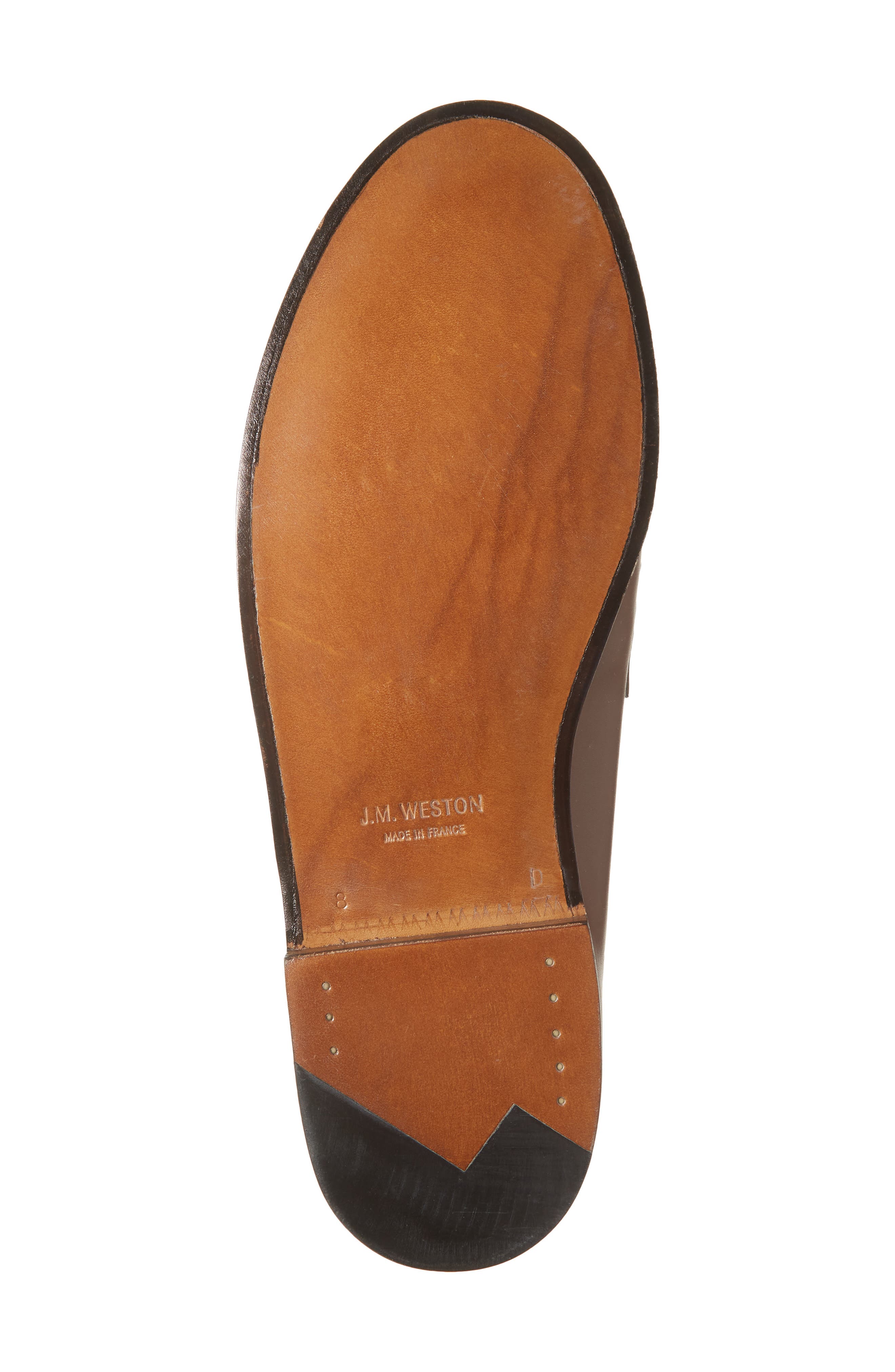 JM WESTON 180 Penny Loafer, Alternate, color, Etrusco