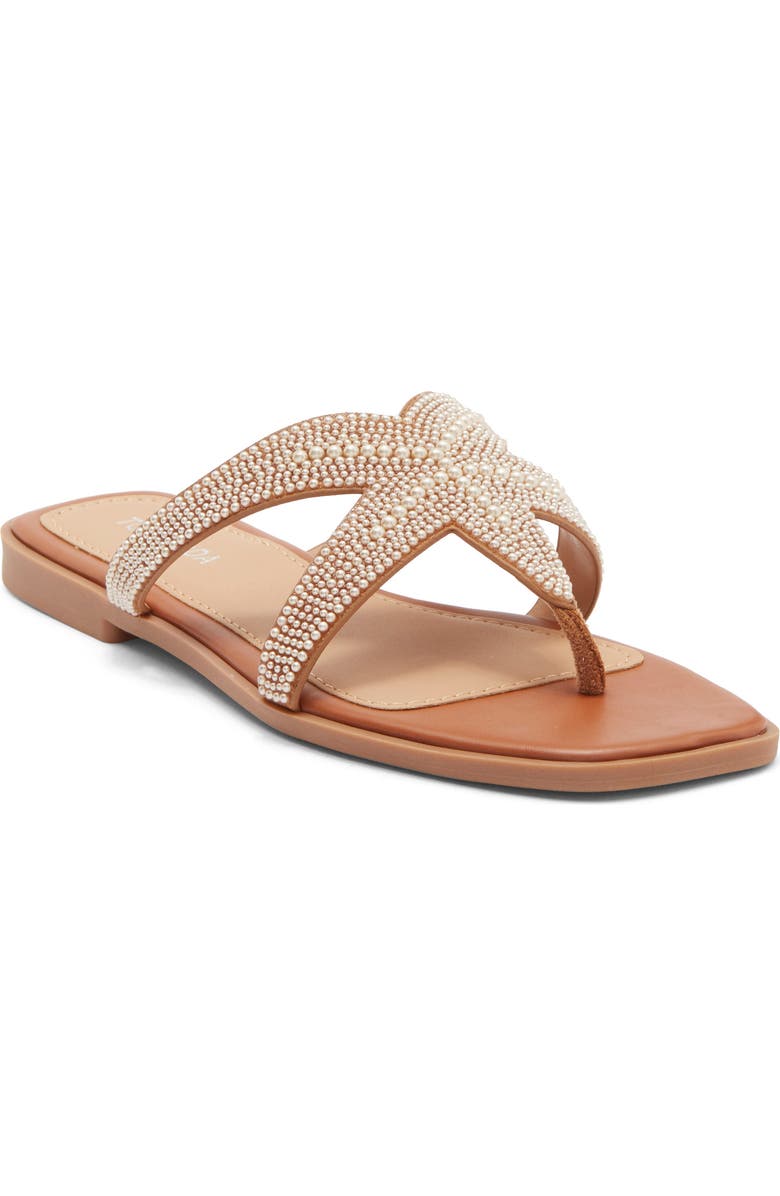 TOP MODA Autumn Sandal, Main, color, Tan Pu