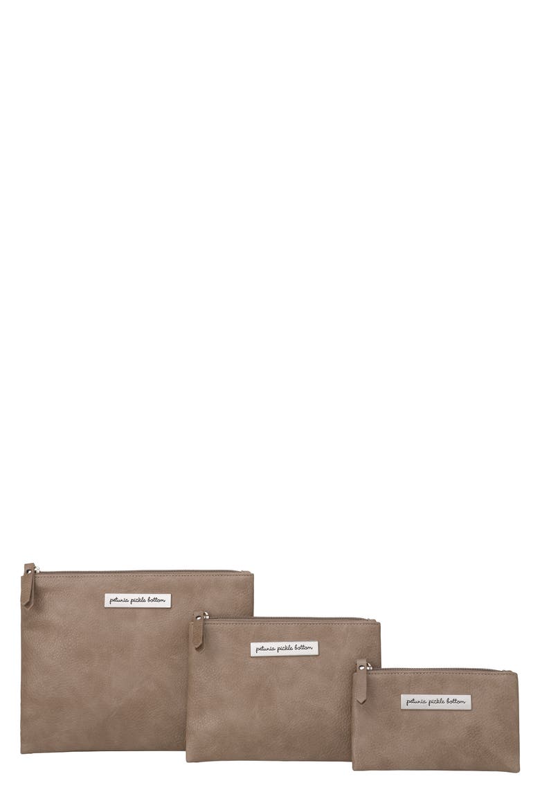 Organizer Trio Pouch Set, Main, color, MINK