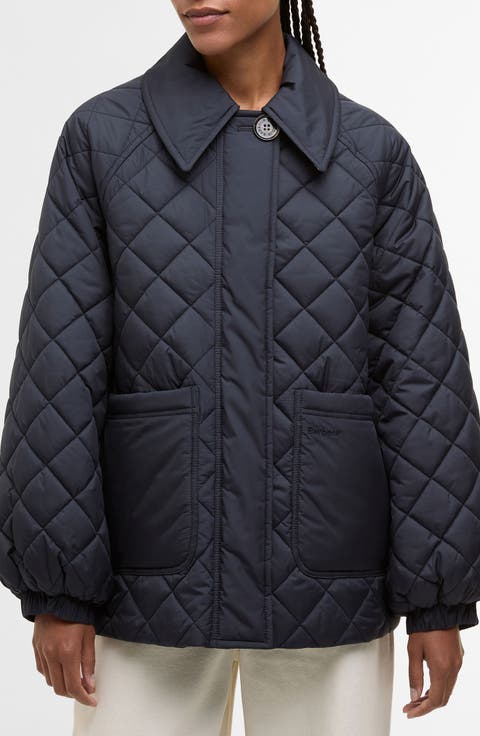 Laoise Diamond Quilted Jacket