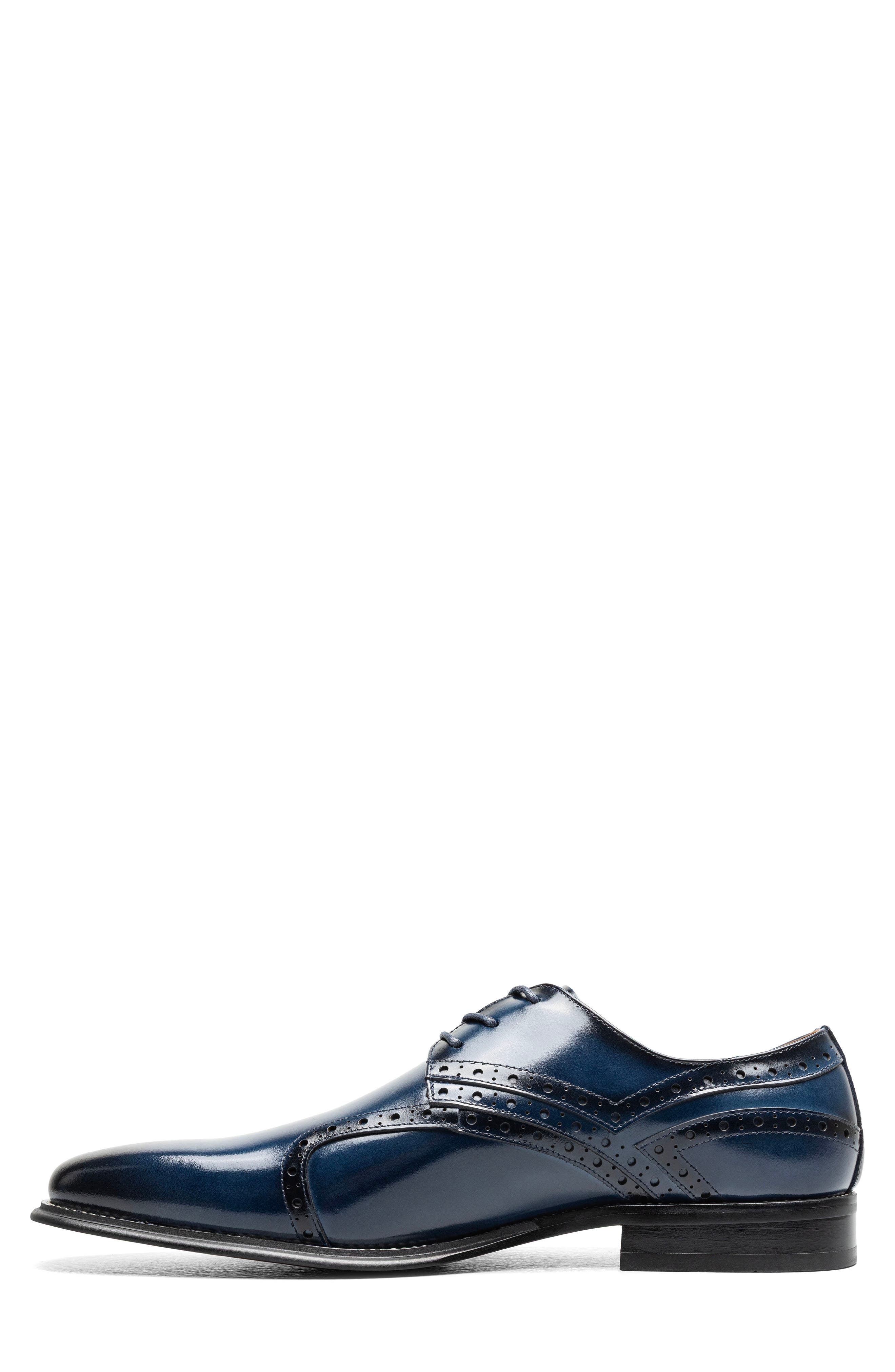 Alexander Plain Toe Oxford, Alternate, color, COBALT
