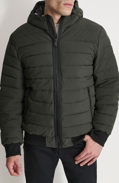 Zip Front Quilted Jacket