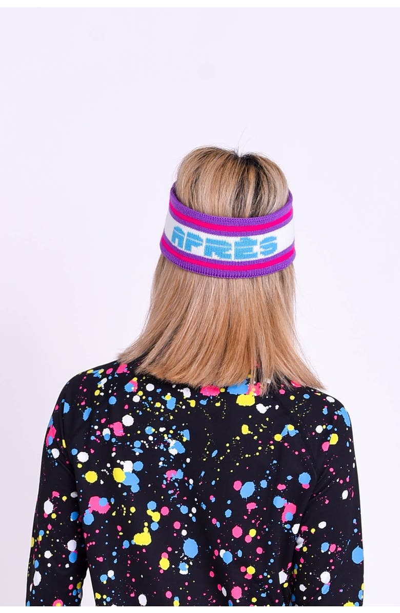 OOSC Après Headband - Purple, Pink & Blue, Alternate, color, Purple, Pink & Blue
