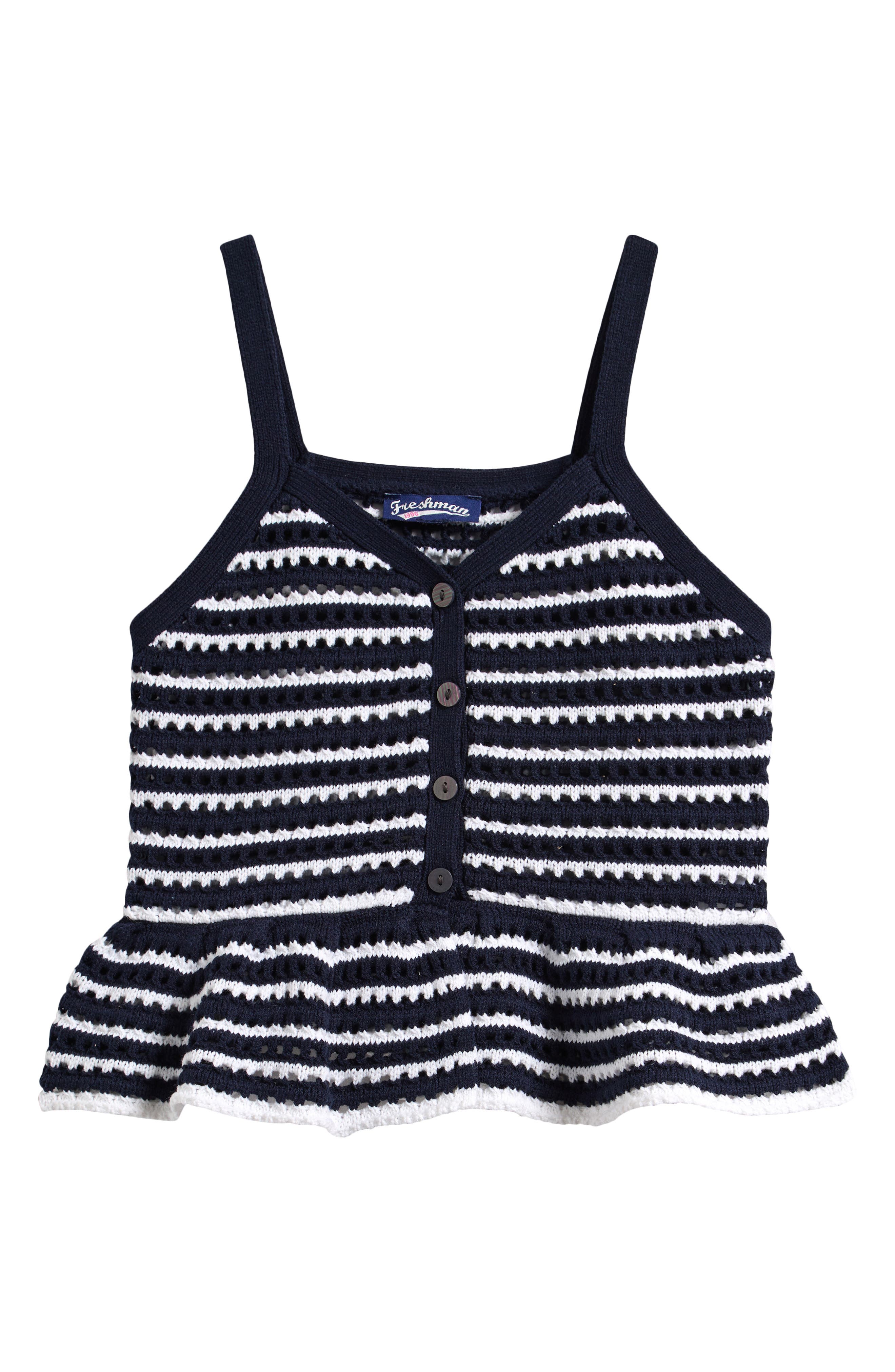 Freshman Kids' Stripe Knit Tank