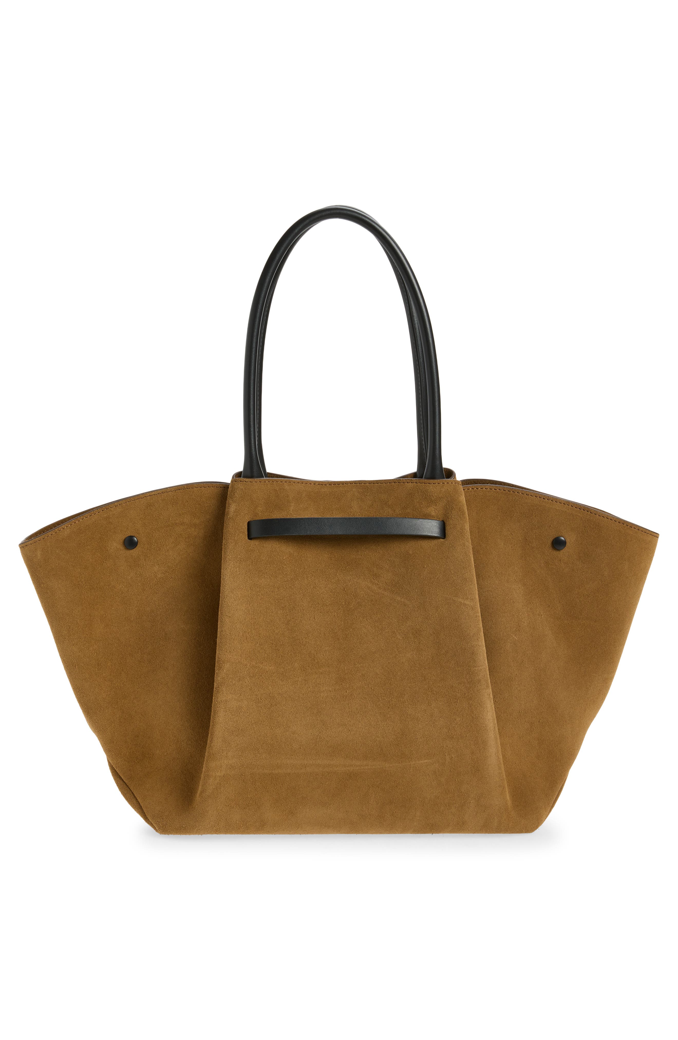 The New York East/West Raffia Tote, Alternate, color, TOBACCO/ BLACK