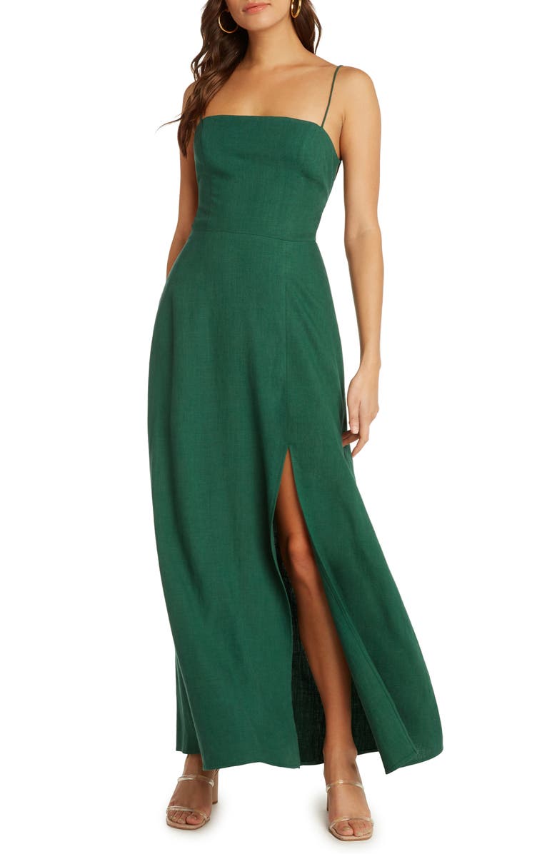 Willow Santorini Low Back Maxi Dress, Main, color,