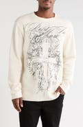 JADED LONDON Rest in Music Graphic Cotton Waffle Knit T-Shirt