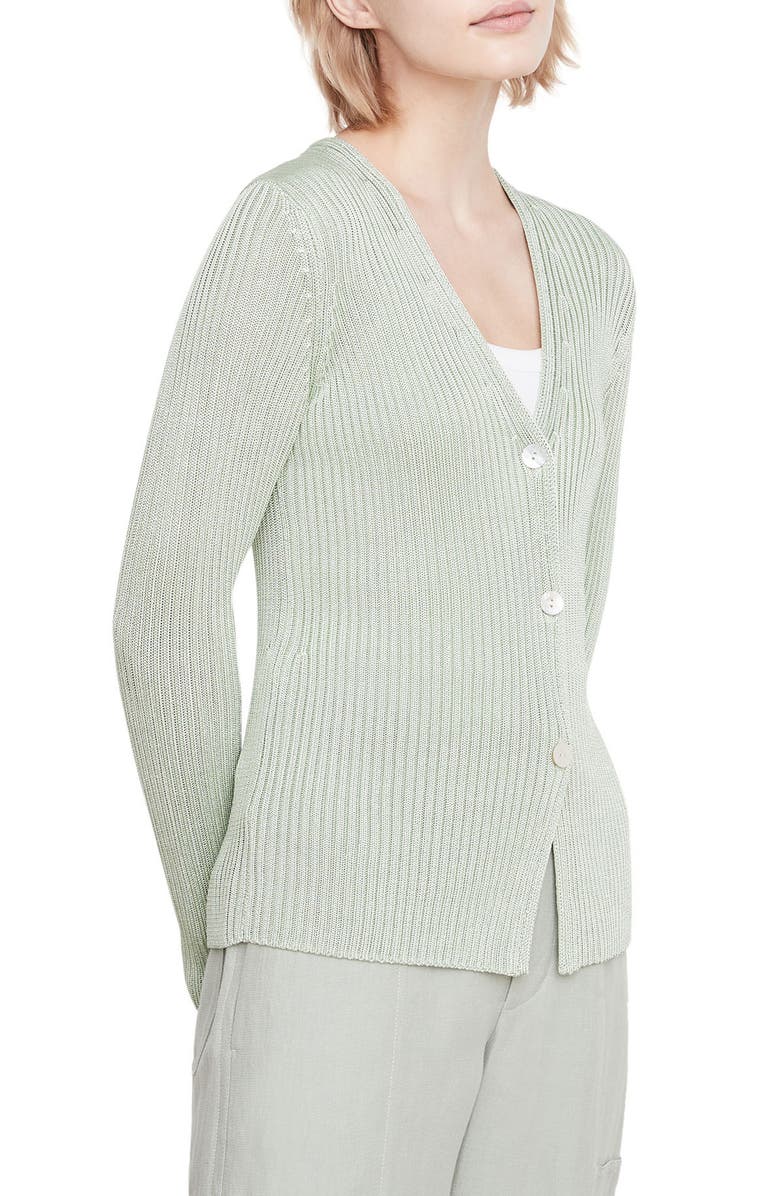Vince Rib Cardigan, Alternate, color, 