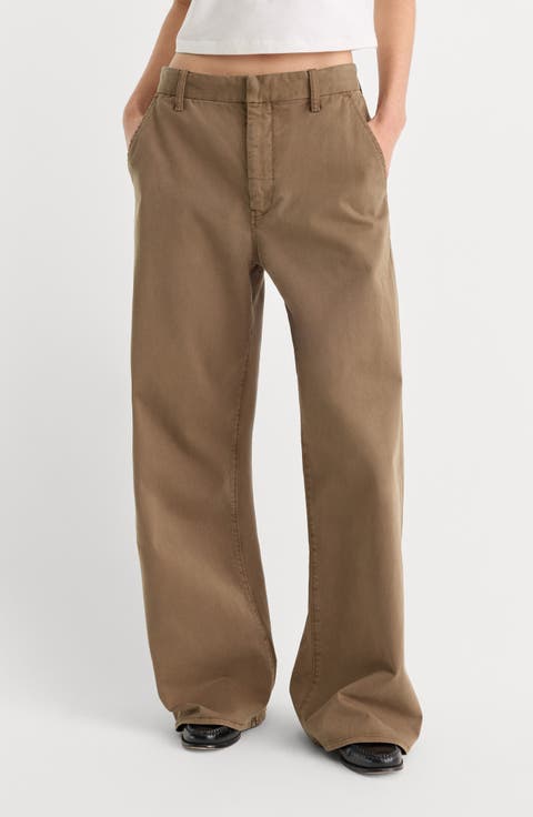Low Slung Baggy Trousers