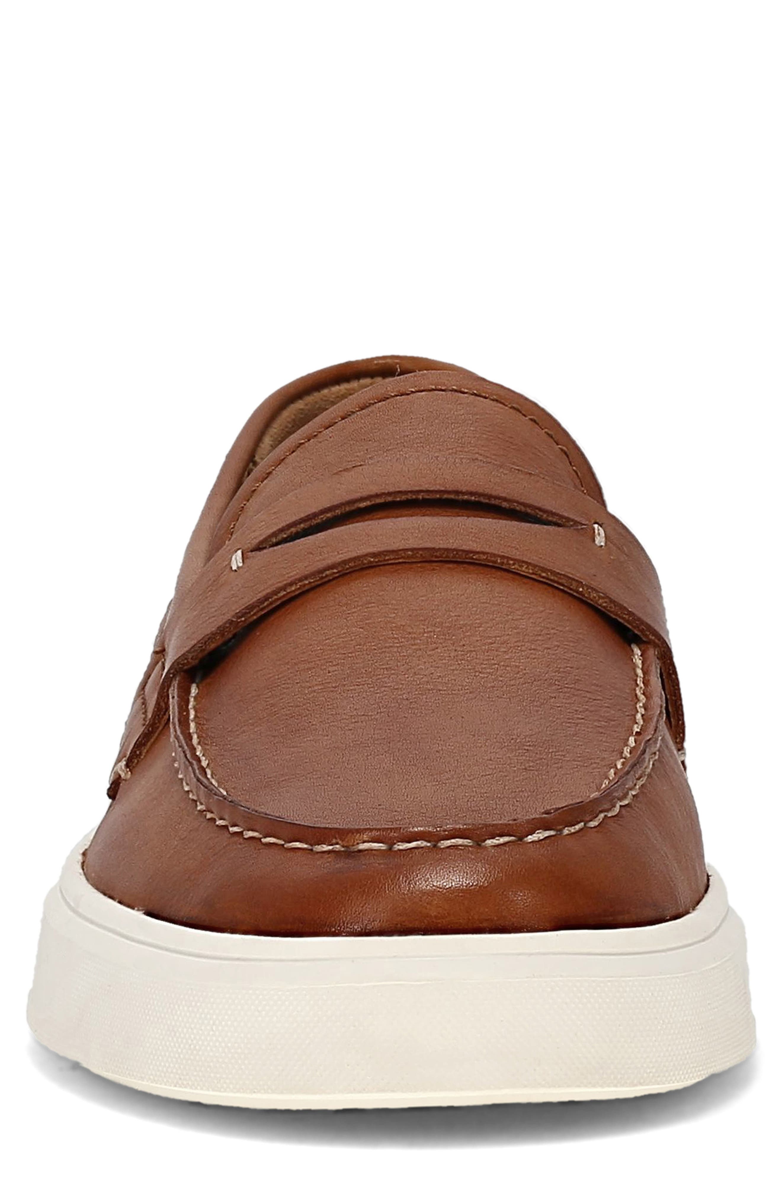 Frye Beau Penny Loafer Sneaker, Alternate, color, 