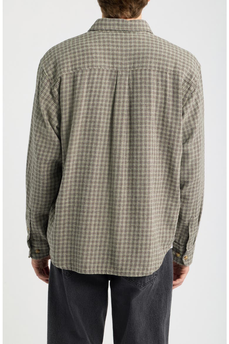 Bigwig Jack Plaid Cotton Button-Up Shirt, Alternate, color, ABBEY STONE MULTI